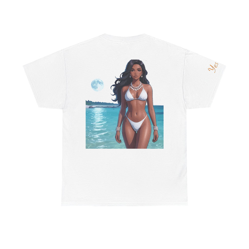 Under the Moon Light Yes Sir T-Shirt | Parental Advisory  for the Bearded