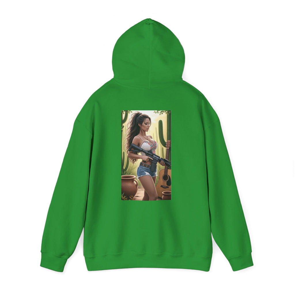 Nice Guitar- Yes Sir Hoodie | Parental Advisory  for the Bearded
