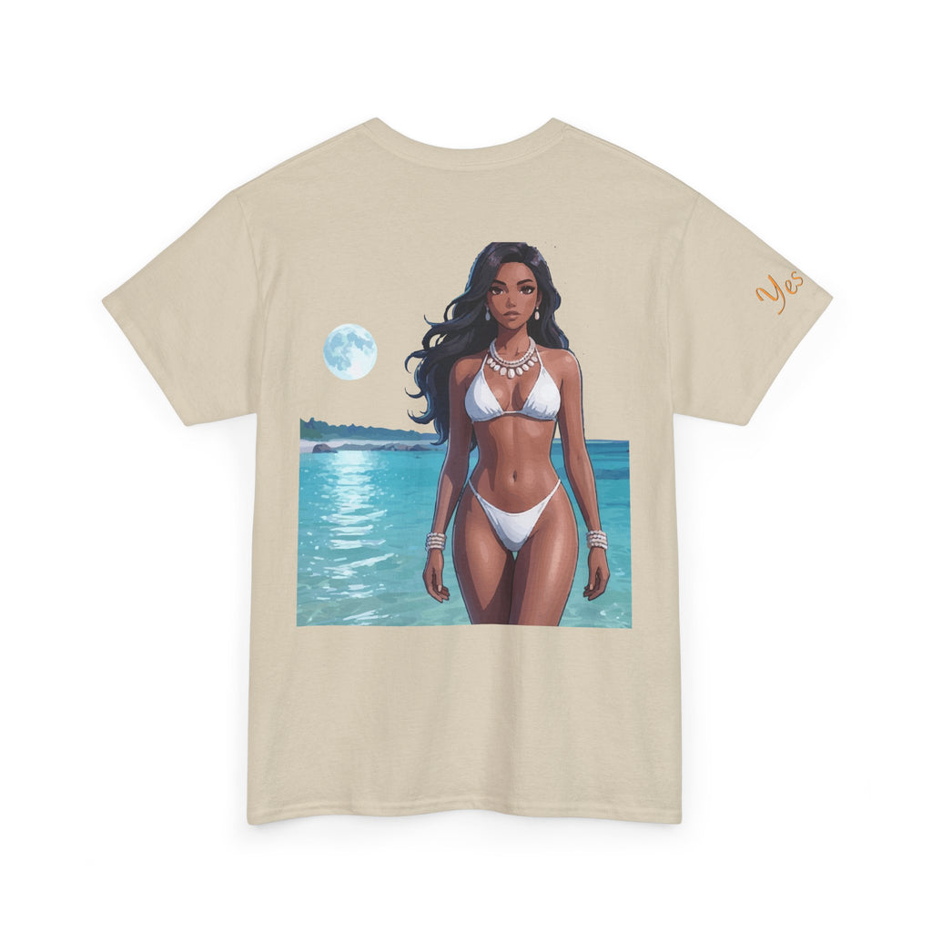 Under the Moon Light Yes Sir T-Shirt | Parental Advisory  for the Bearded