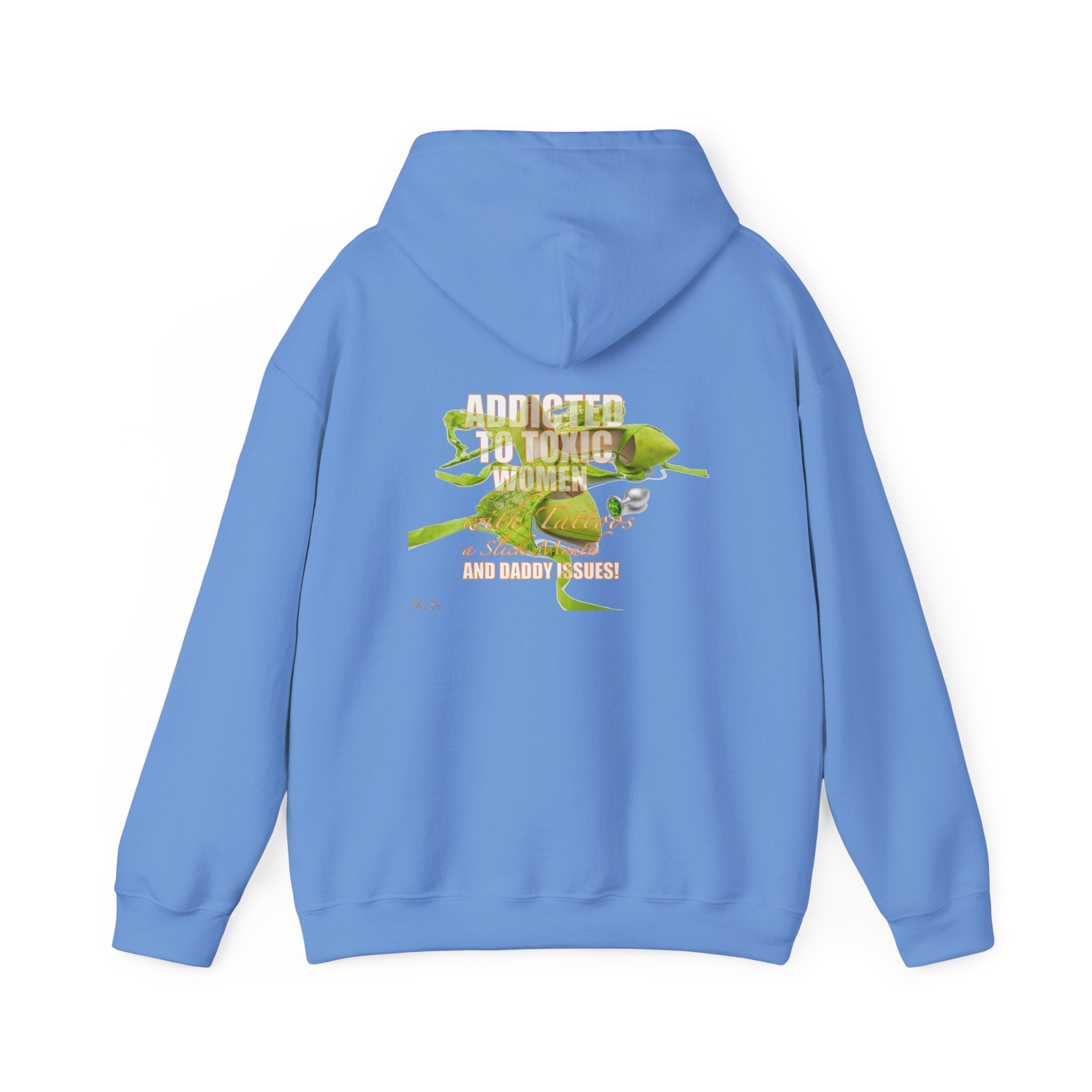 Addicted | Yes Sir Hoodie | Recovering Addict Graphic Hoodie