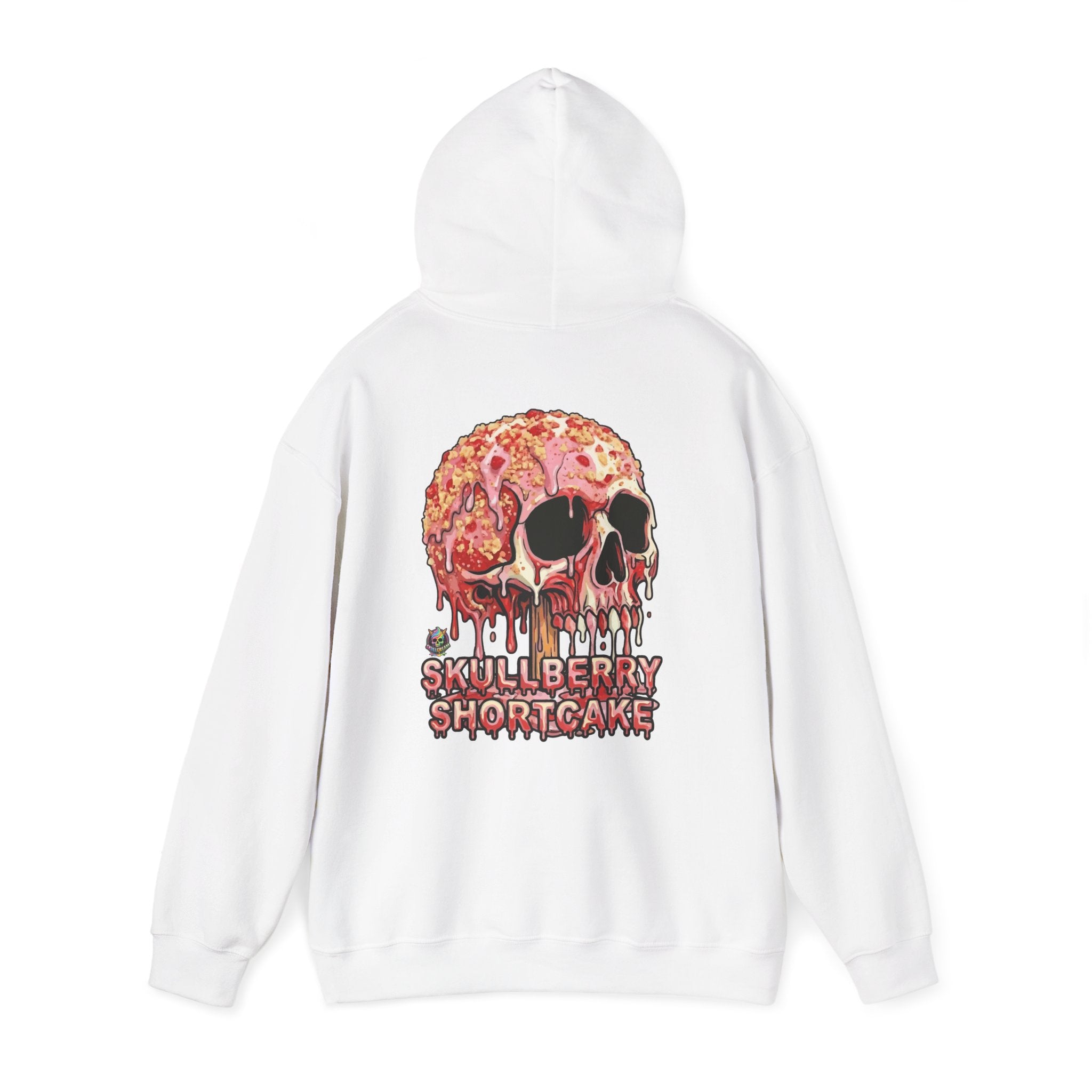 Skullcream-Skullberry Shortcake Hoodie | Dripping Skull Graphic