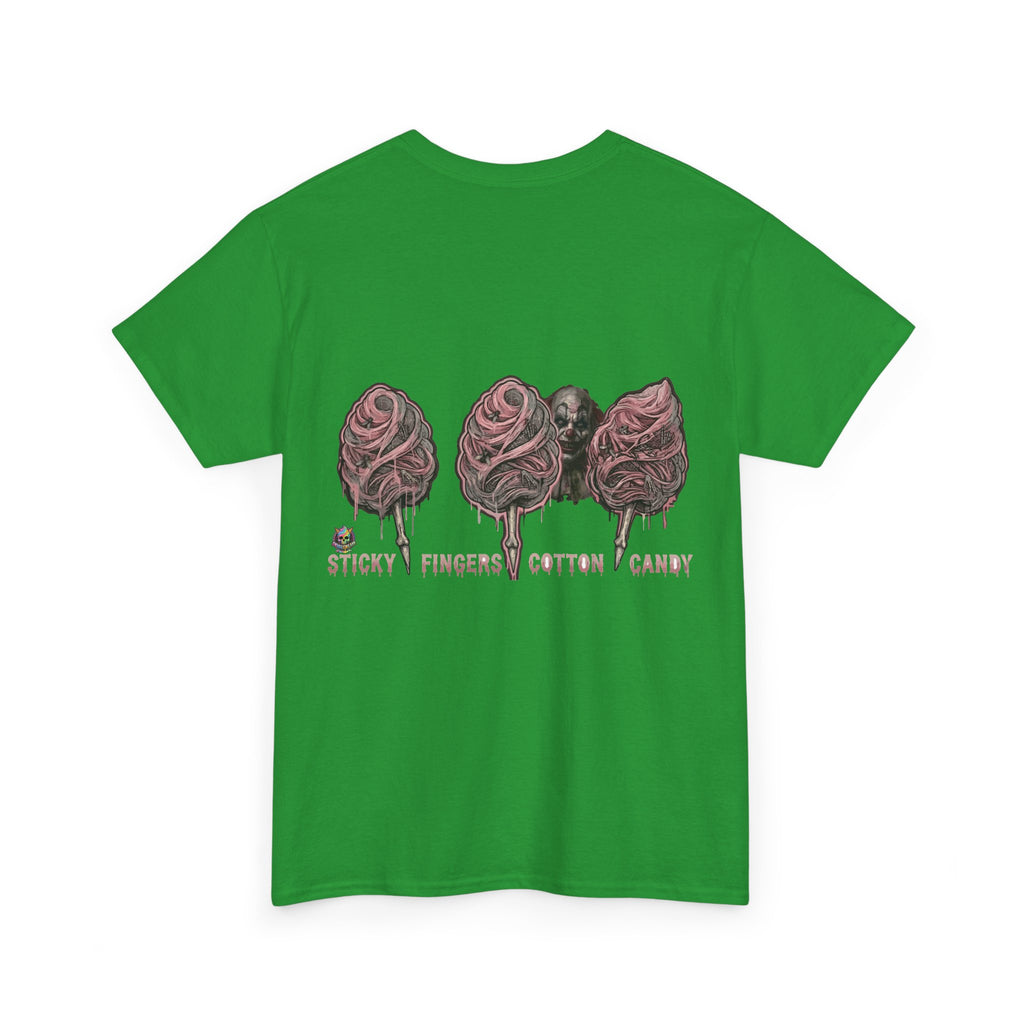 Cotton Candy Skullcream T Shirt — 'Sticky Fingers' Graphic T-Shirt