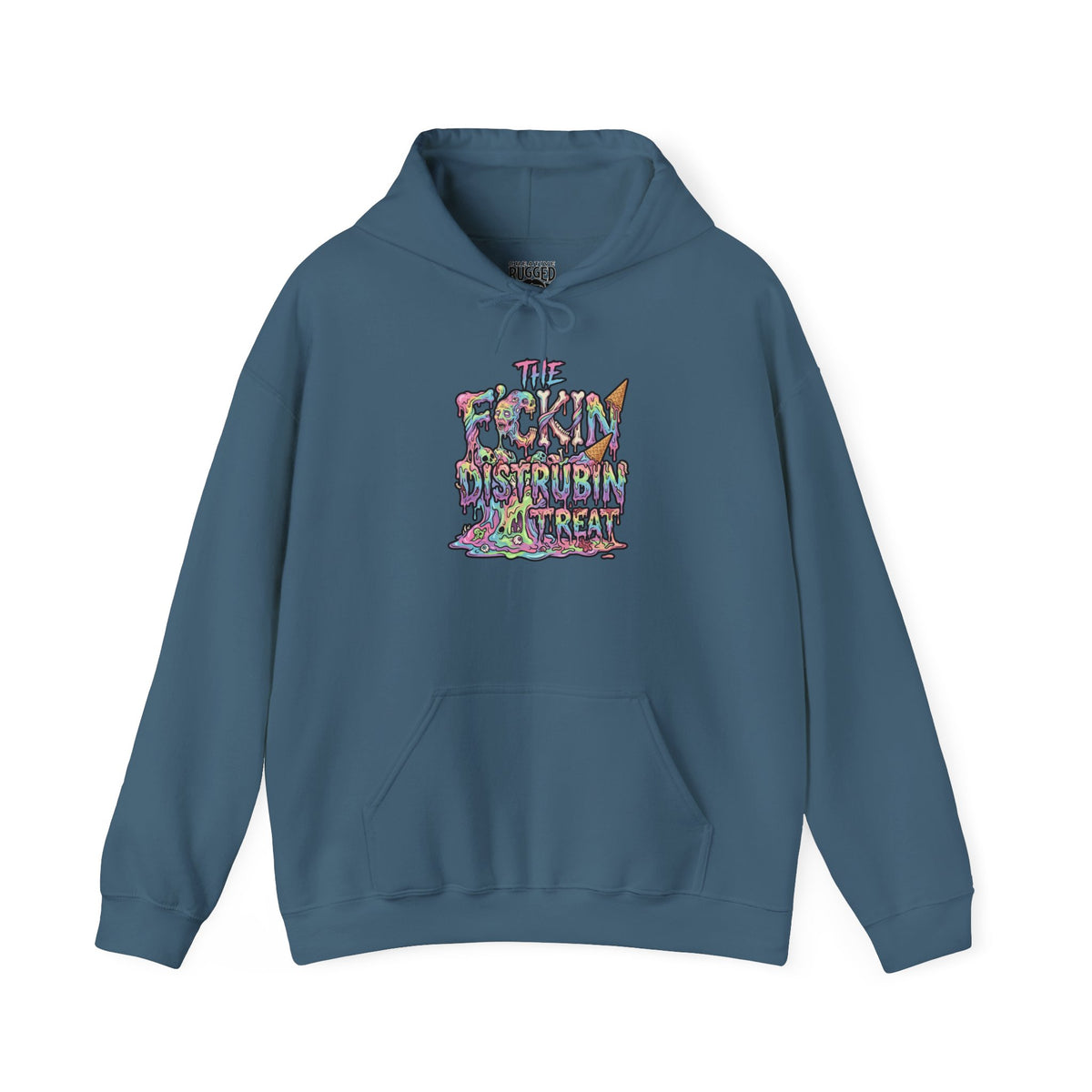 Skullcream Creepy Candy Apple Hoodie — 'Parasitic Carnival' Graphic Pullover