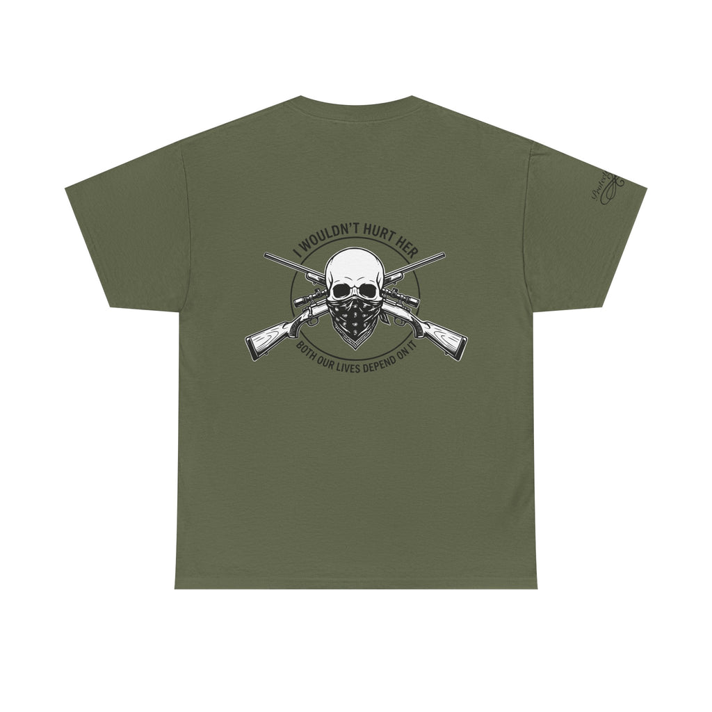 Protective Dad Rifles T-Shirt | Here’s Your Warning