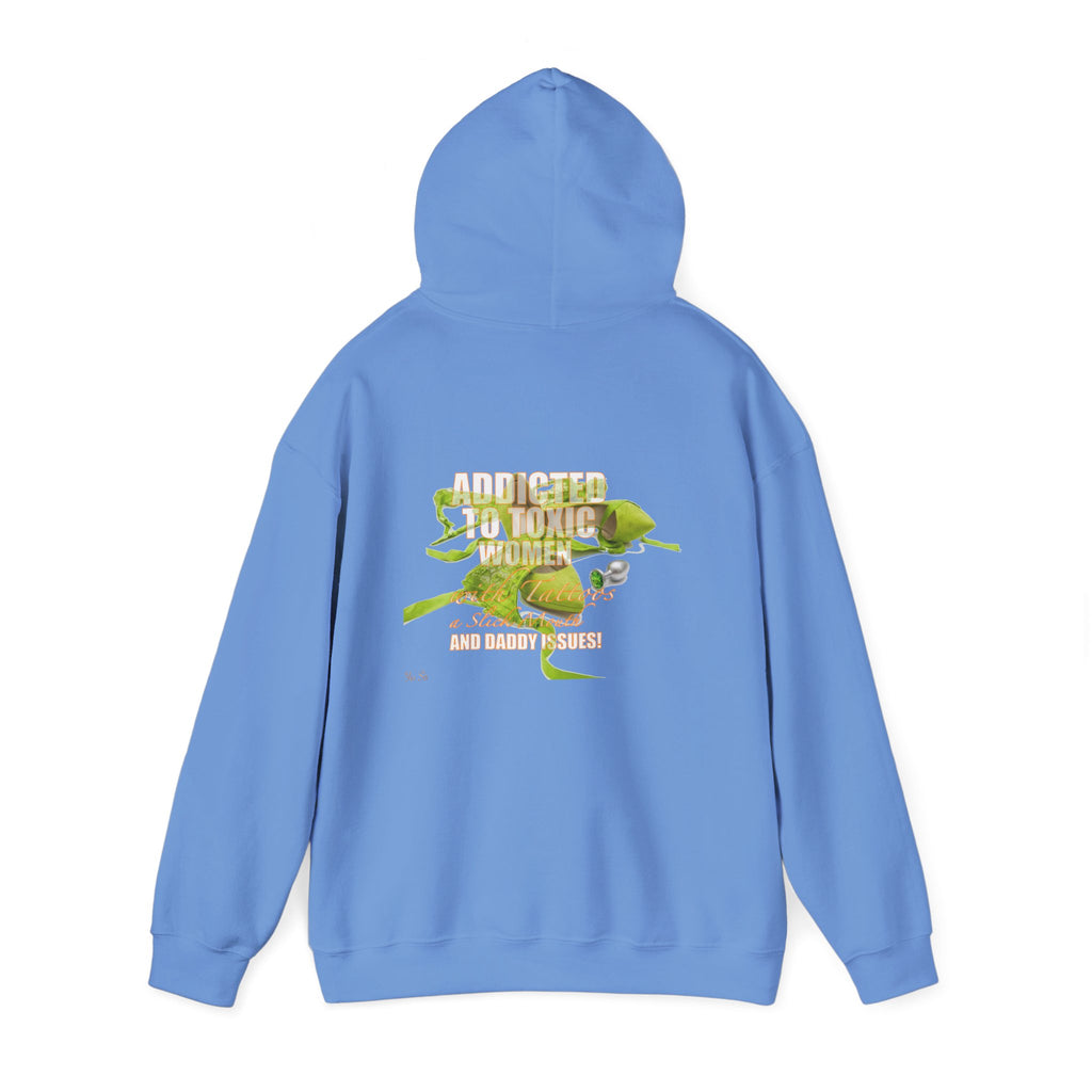 Addicted | Yes Sir Hoodie | Recovering Addict Graphic Hoodie