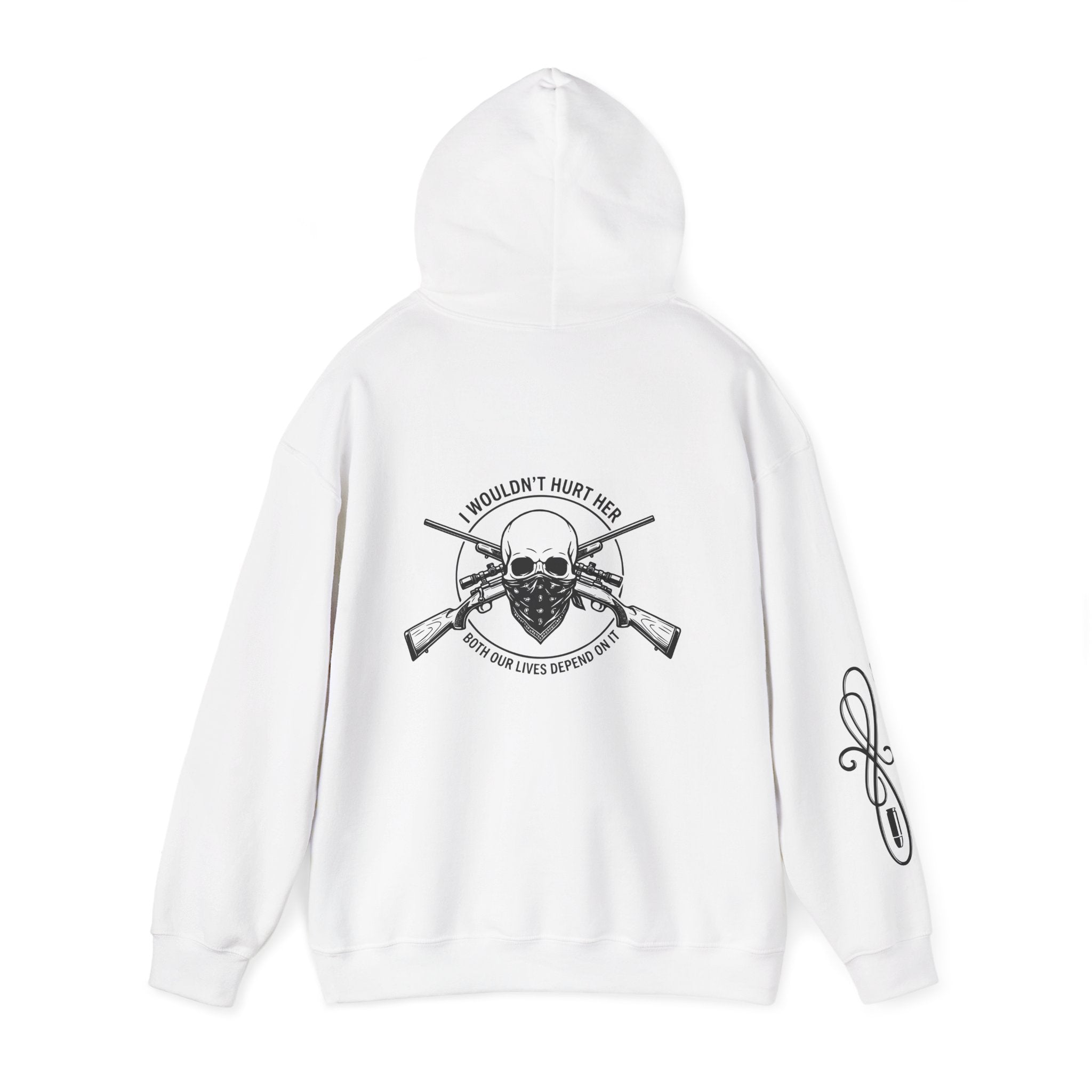 Protective Dad Rifle - Hoodie | Here’s Your Warning