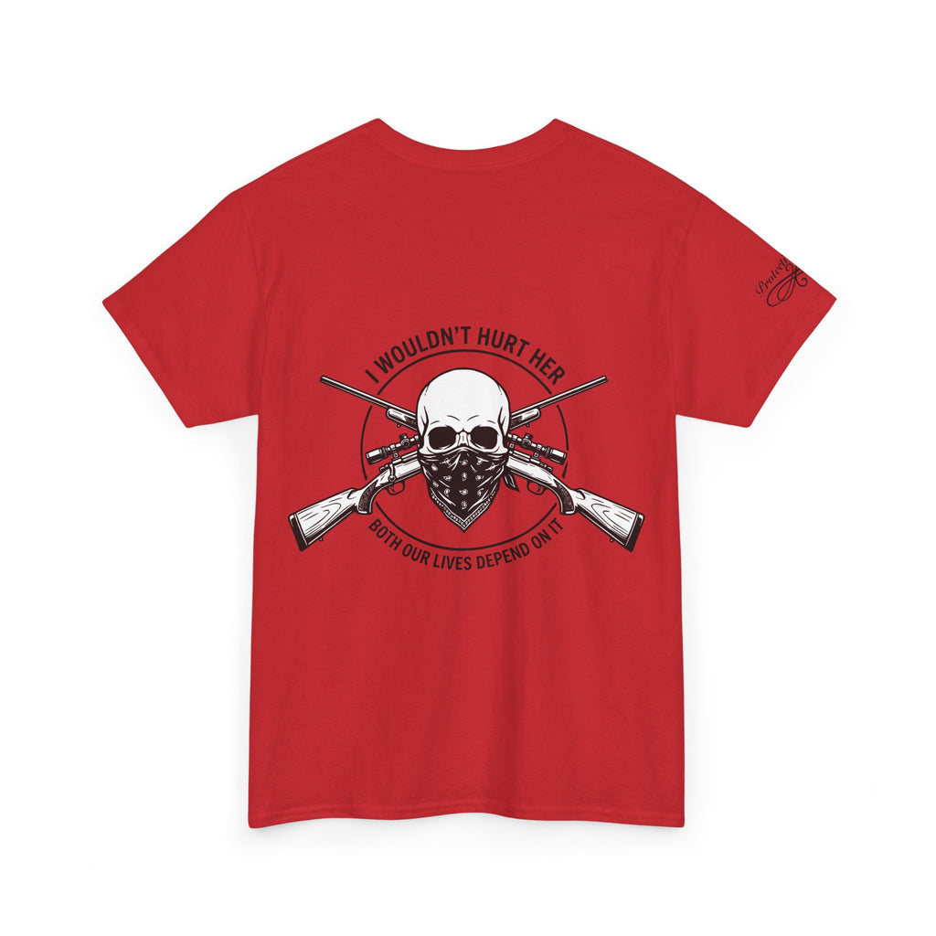 Protective Dad-Rifles T-Shirt | Here’s Your Warning