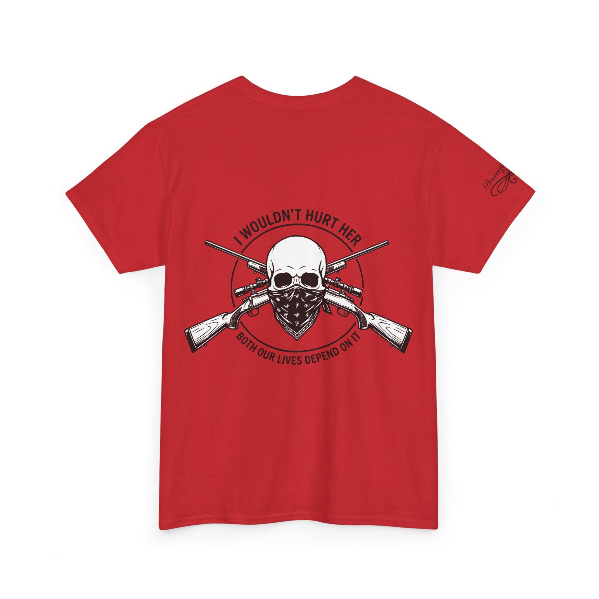 Protective Dad-Rifles T-Shirt | Here’s Your Warning