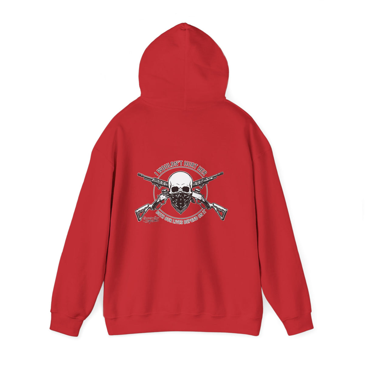 Protective Dad Lever Action - Hoodie | Here’s Your Warning