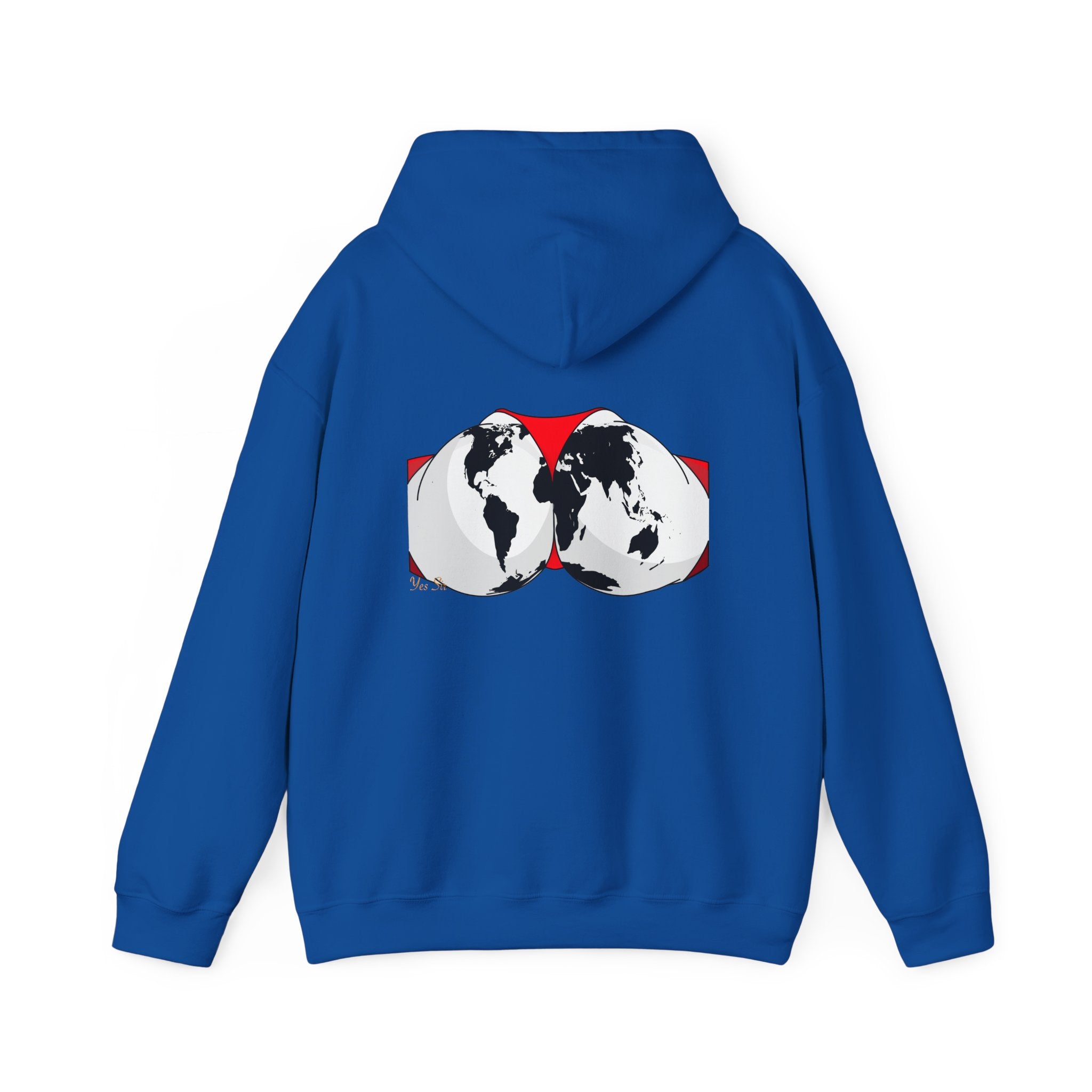 The World | Yes Sir Hoodie | Cherish It Graphic Hoodie
