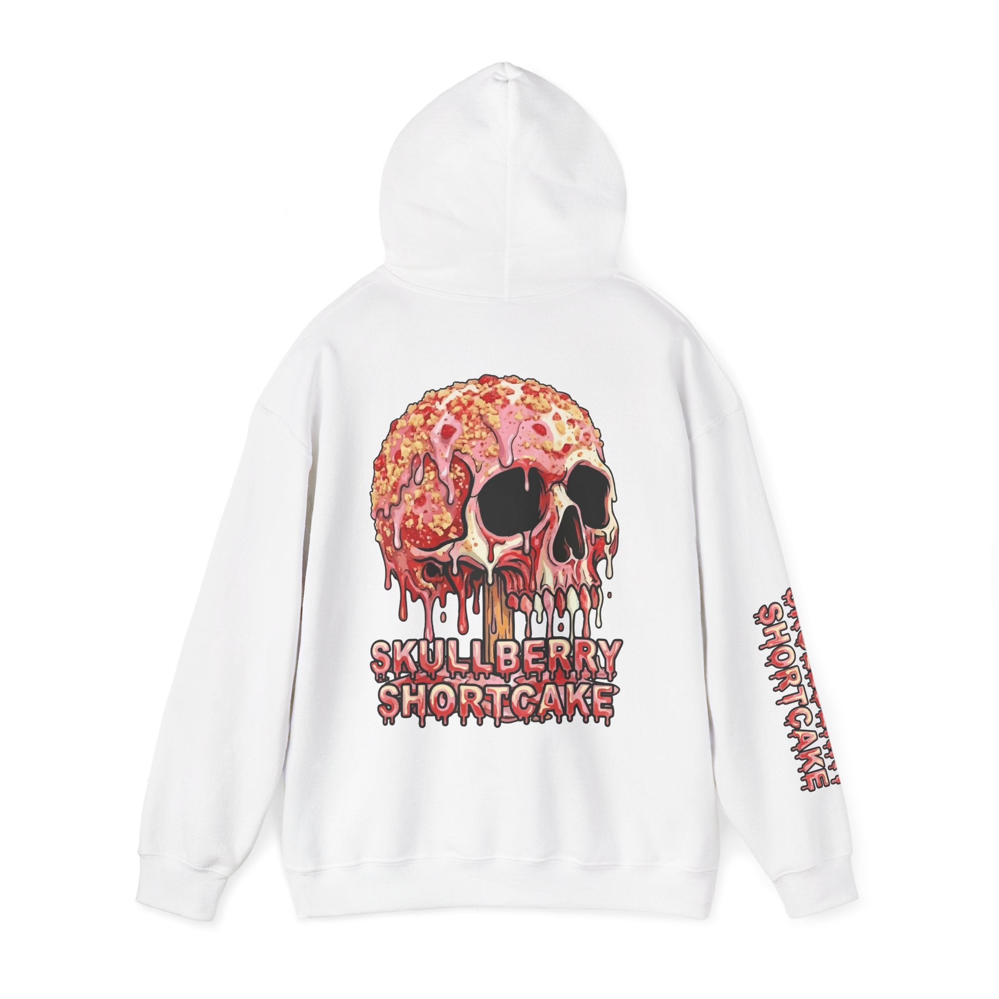 Skullcream-Skullberry Shortcake Hoodie | Dripping Skull Graphic