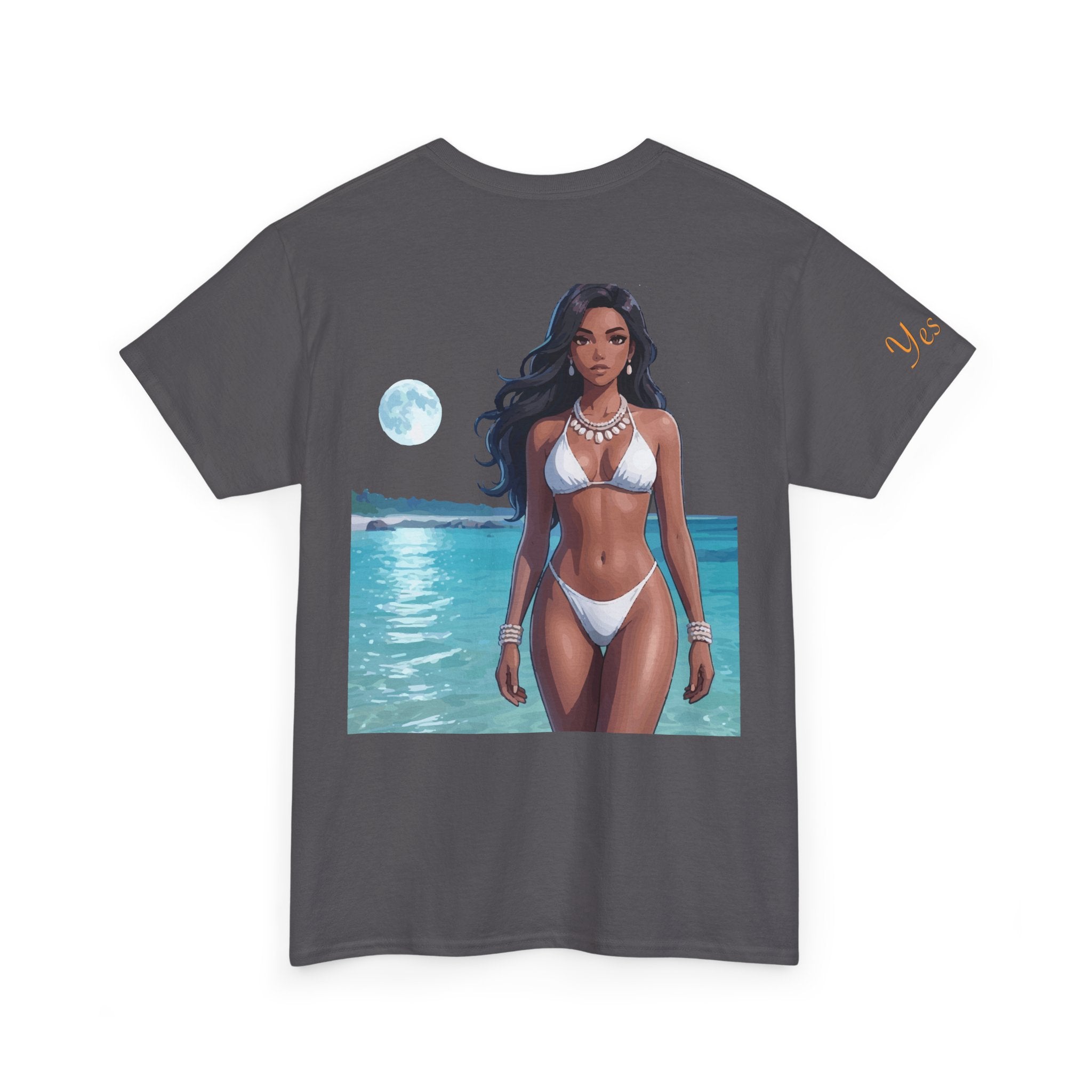 Under the Moon Light Yes Sir T-Shirt | Parental Advisory  for the Bearded