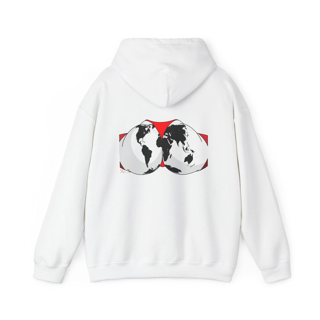 The World | Yes Sir Hoodie | Cherish It Graphic Hoodie