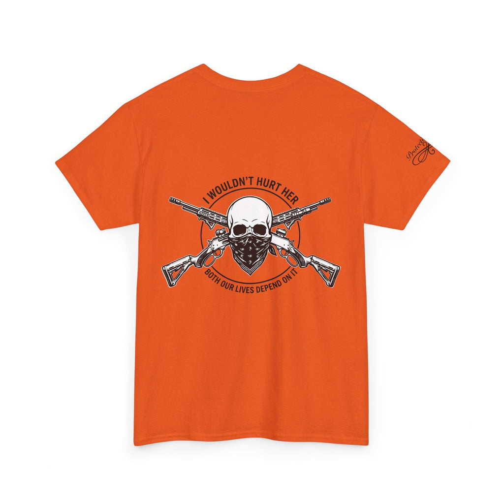 Protective Dad Lever Actions T-Shirt | Here’s Your Warning