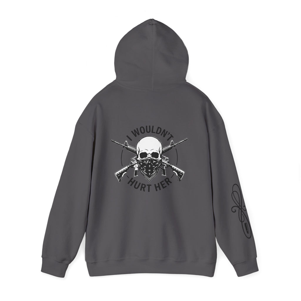 Protective Dad-Assault Rifles Hoodie | Here’s Your Warning
