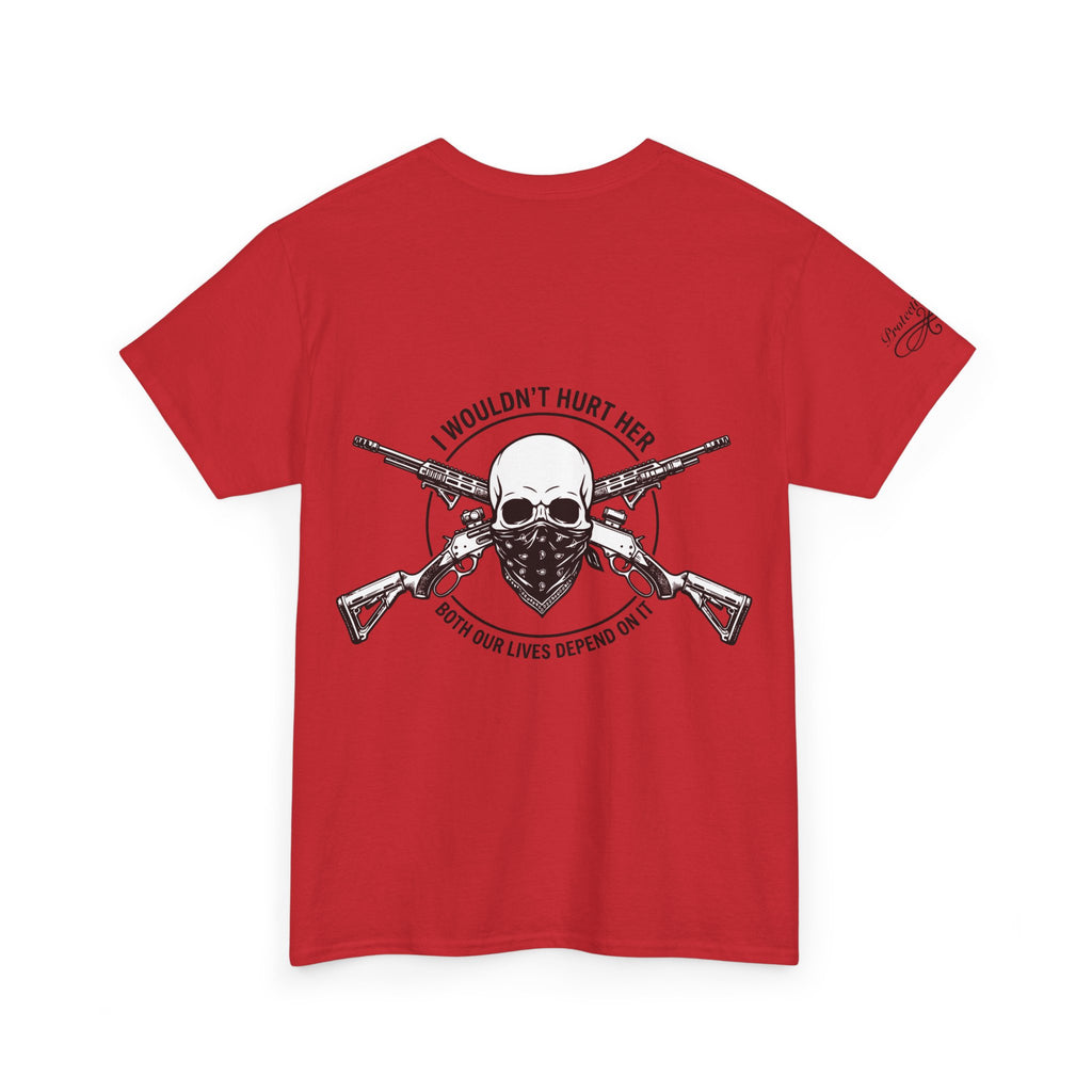 Protective Dad-Lever Action T-Shirt | Here’s Your Warning