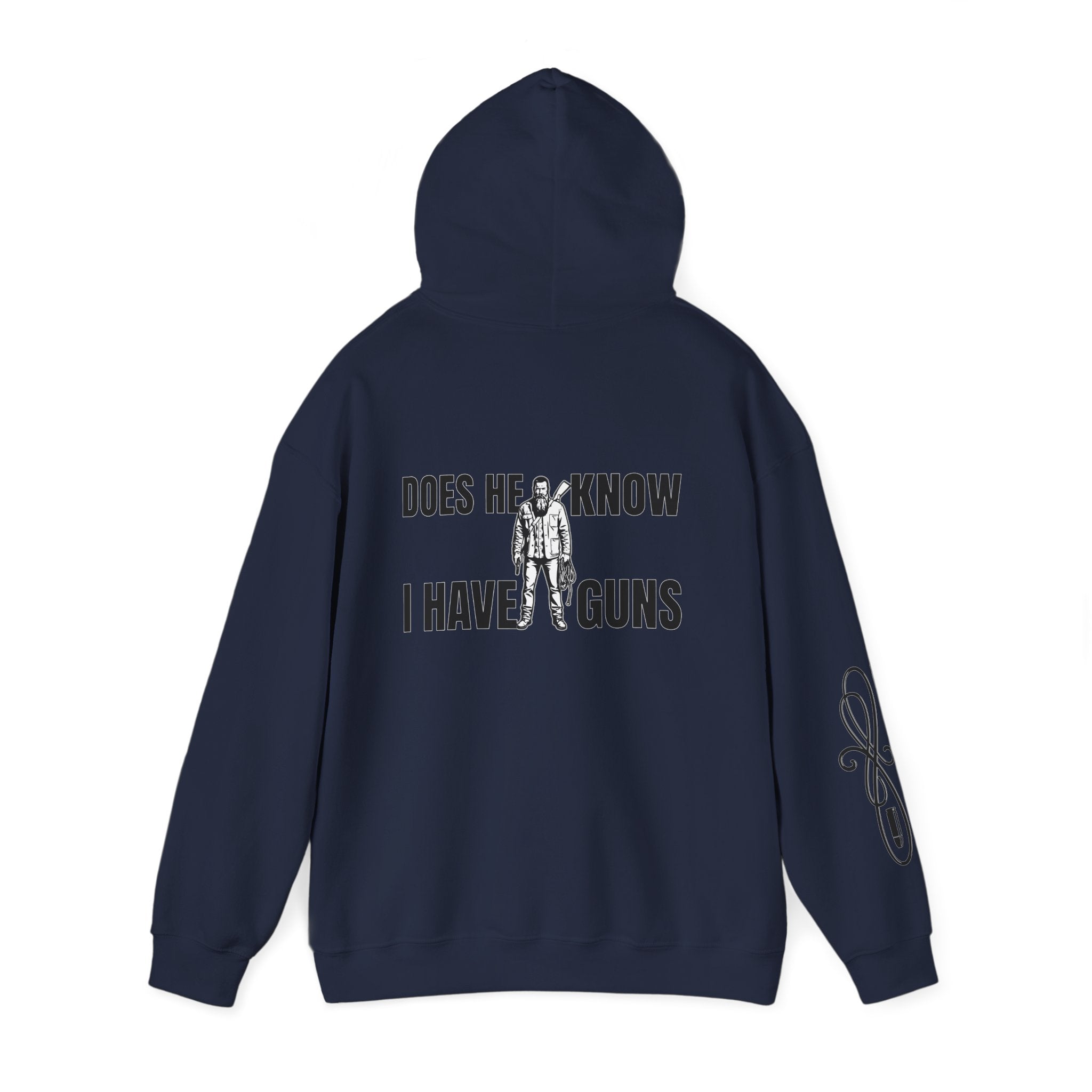 Protective Dad Does He Know Hoodie | Here’s Your Warning