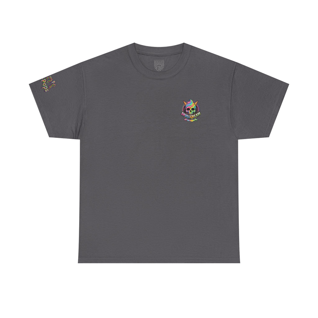 Skullcream-Don’t Push-Pops T-Shirt | Colorful Drip Graphic Tee