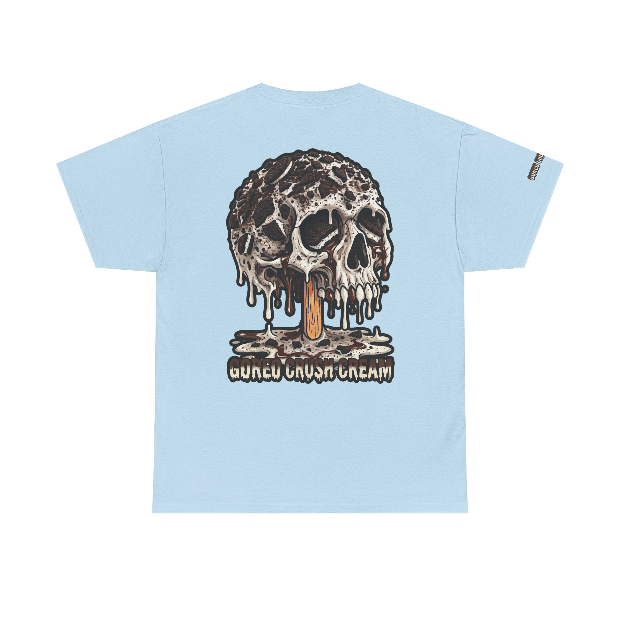 Skullcream-Goreo Crush Cream T-Shirt | Colorful Drip Graphic Tee