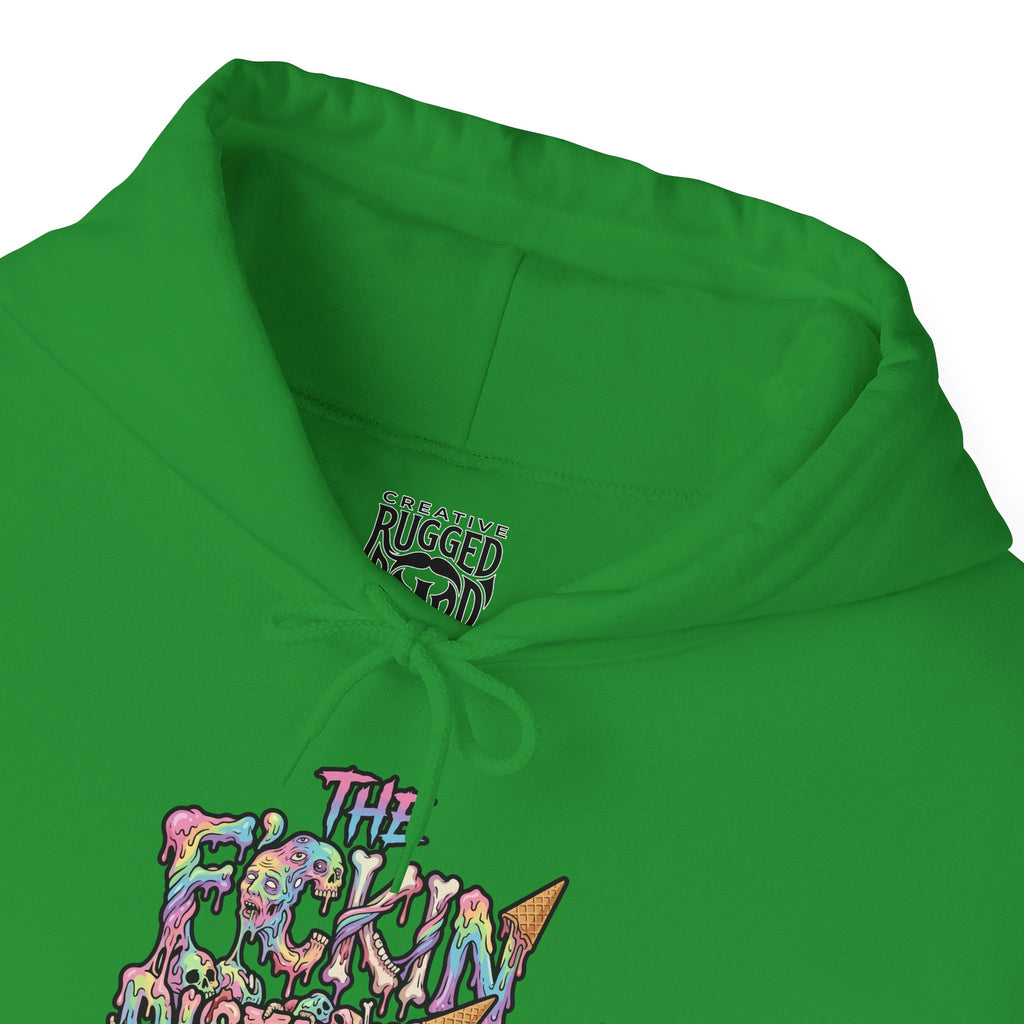 Cotton Candy Skullcream Hoodie — Sticky Fingers Band Graphic Pullover