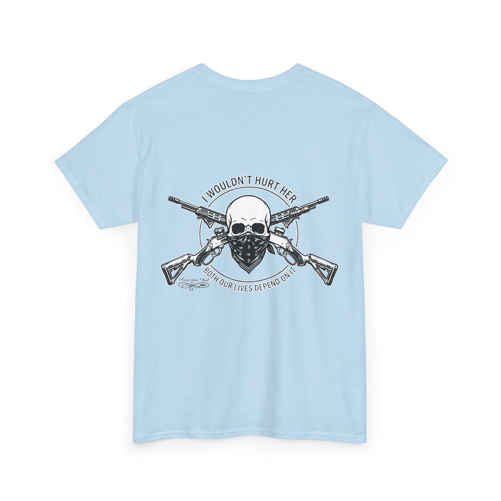 Protective Dad Lever Actions T-Shirt | Here’s Your Warning