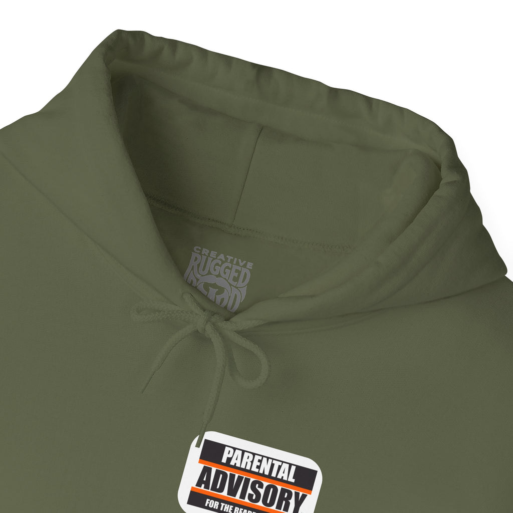 Attitude! Yes Sir Hoodie | Parental Advisory  for the Bearded