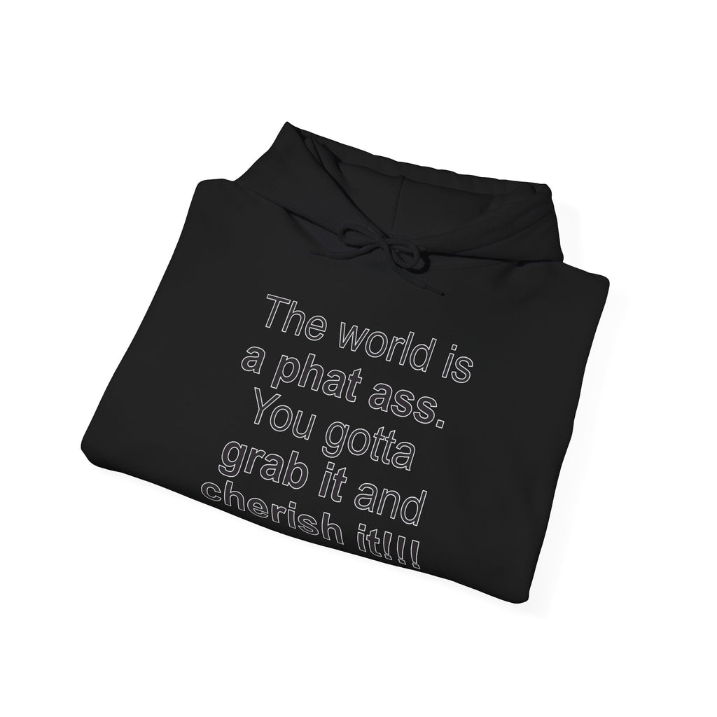 The World | Yes Sir Hoodie | Cherish It Graphic Hoodie