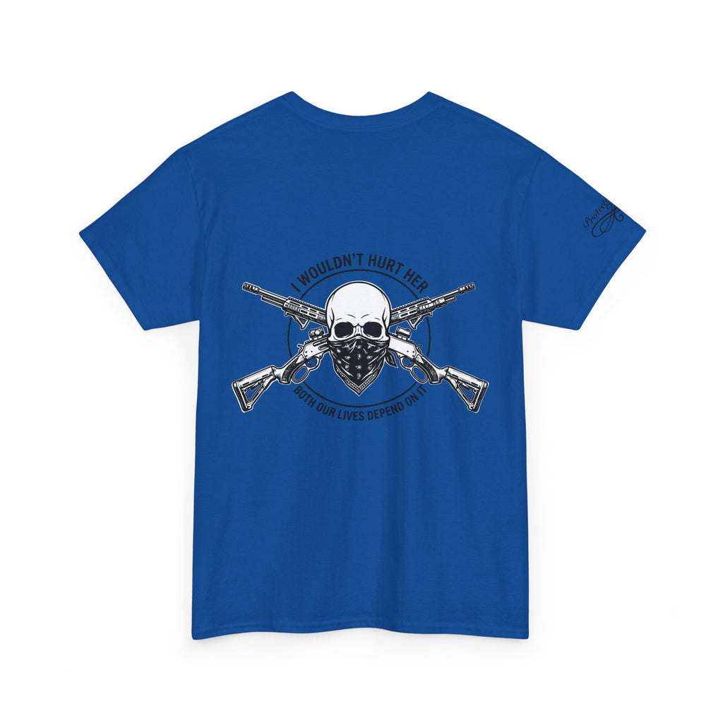 Protective Dad Lever Actions T-Shirt | Here’s Your Warning