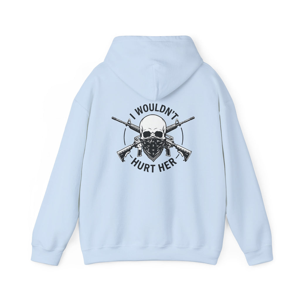 Protective Dad-Assault Rifles Hoodie | Here’s Your Warning