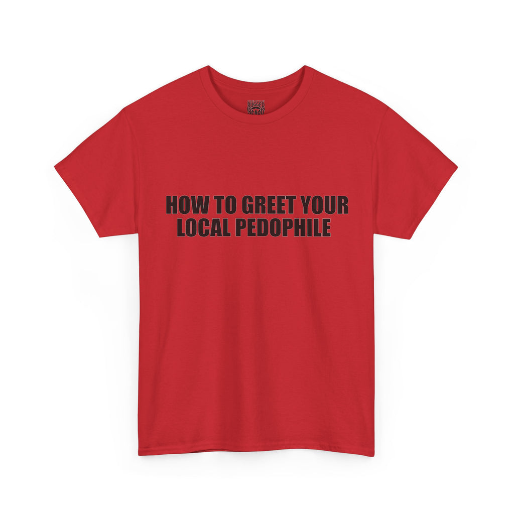 Protective Dad Greetings T-Shirt | Here’s Your Warning