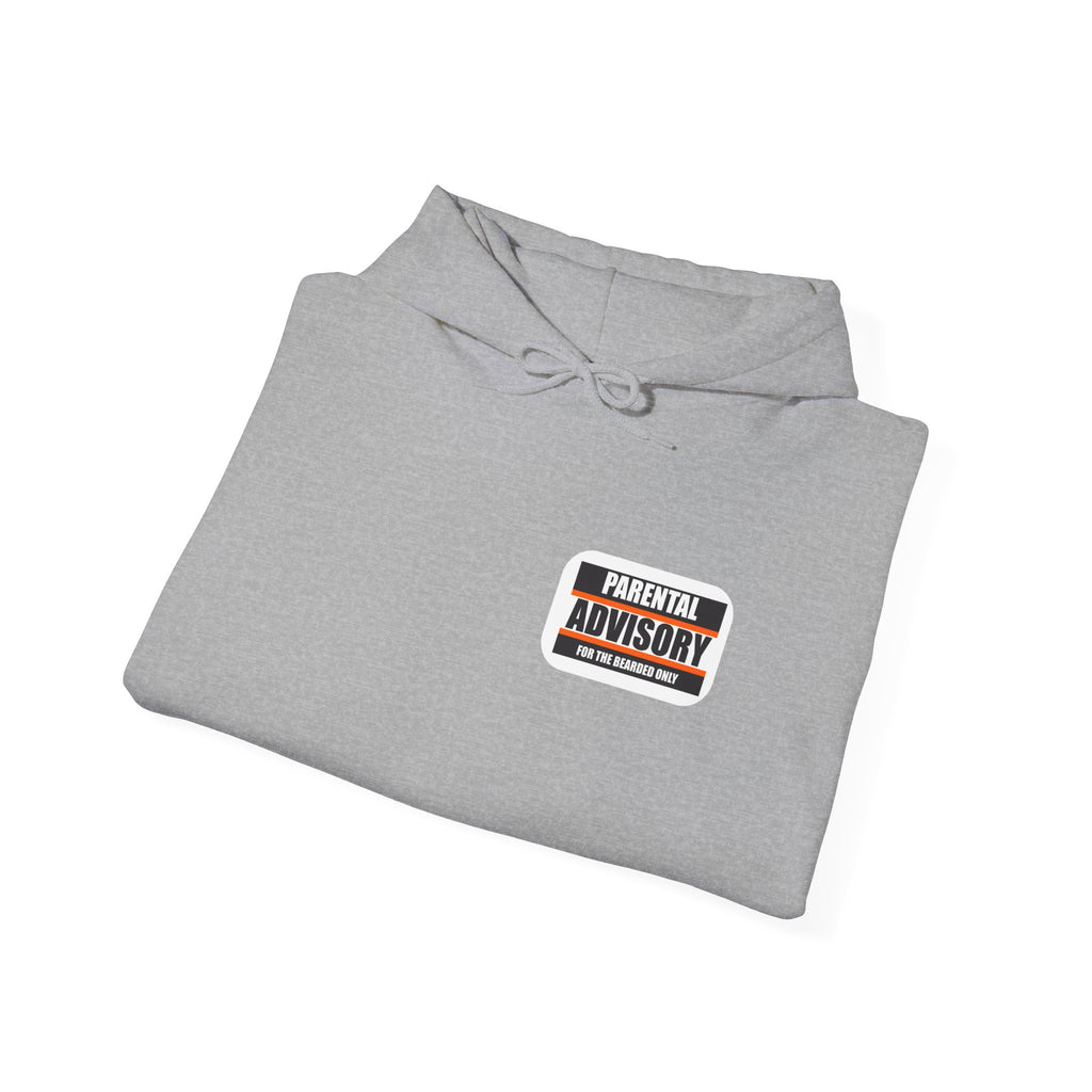 Yes Sir-Pin Up Bicker Hoodie | Parental Advisory  for the Bearded