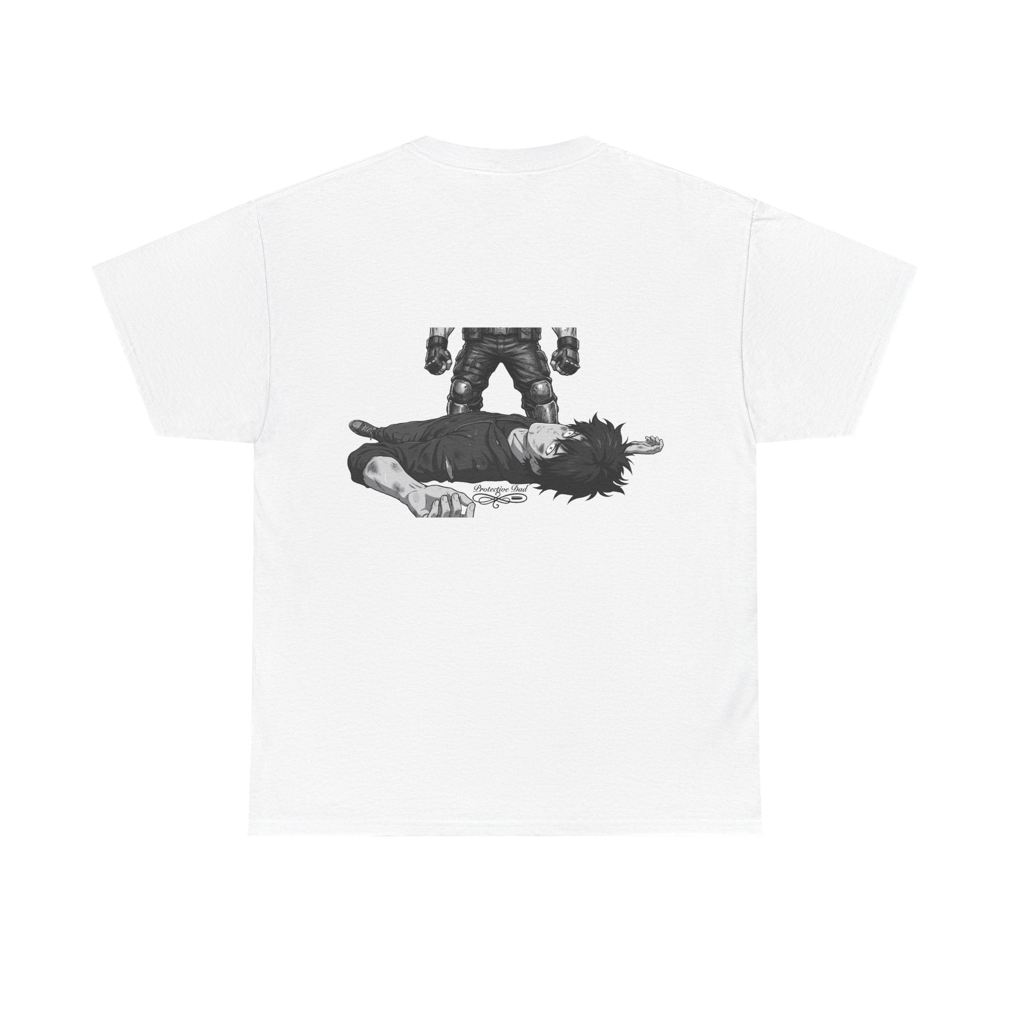Protective Dad Greetings T-Shirt | Here’s Your Warning