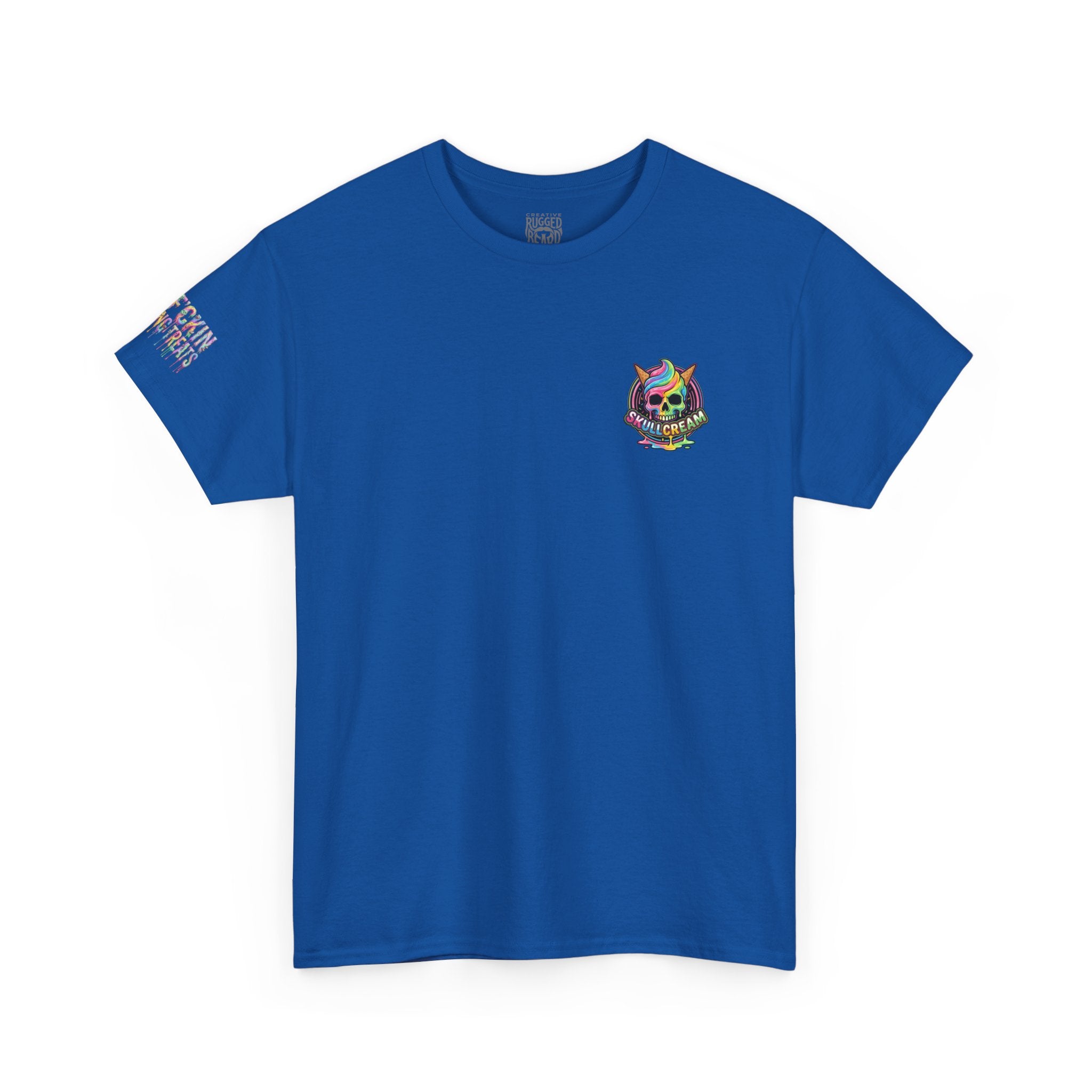 Cotton Candy Skullcream T Shirt — 'Sticky Fingers' Graphic T-Shirt