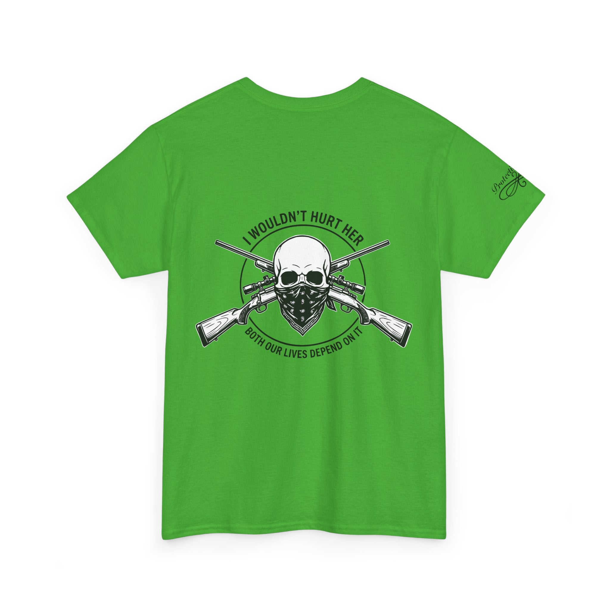 Protective Dad Rifles T-Shirt | Here’s Your Warning