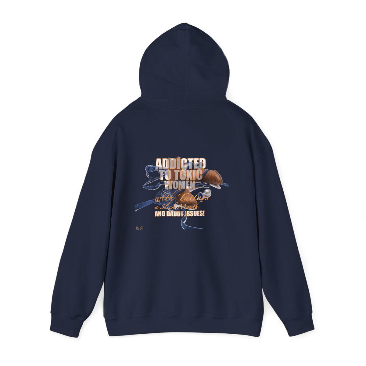 Addicted | Yes Sir Hoodie | Recovering Addict Graphic Hoodie