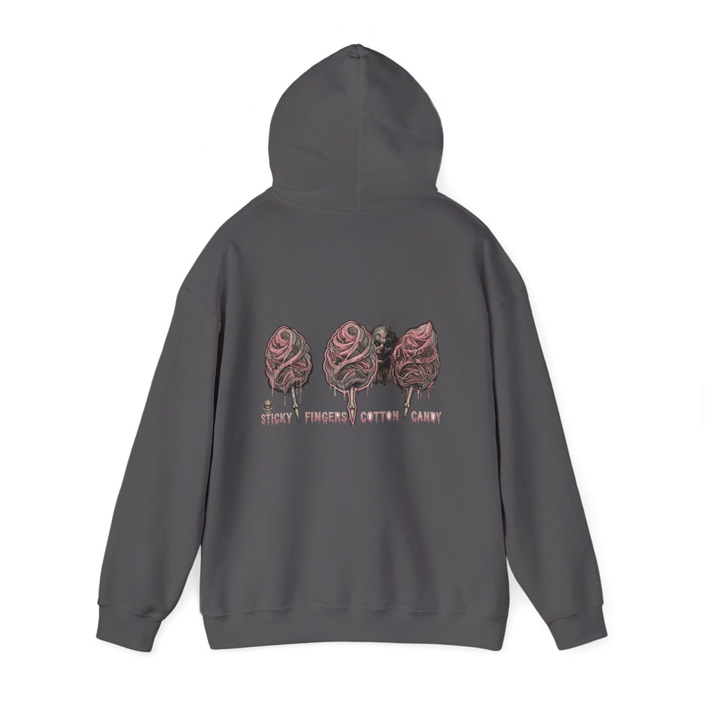 Cotton Candy Skullcream Hoodie — Sticky Fingers Band Graphic Pullover