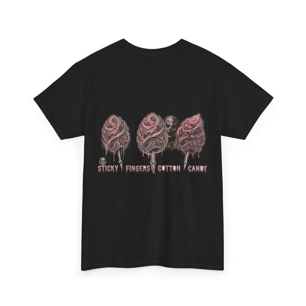 Cotton Candy Skullcream T Shirt — 'Sticky Fingers' Graphic T-Shirt