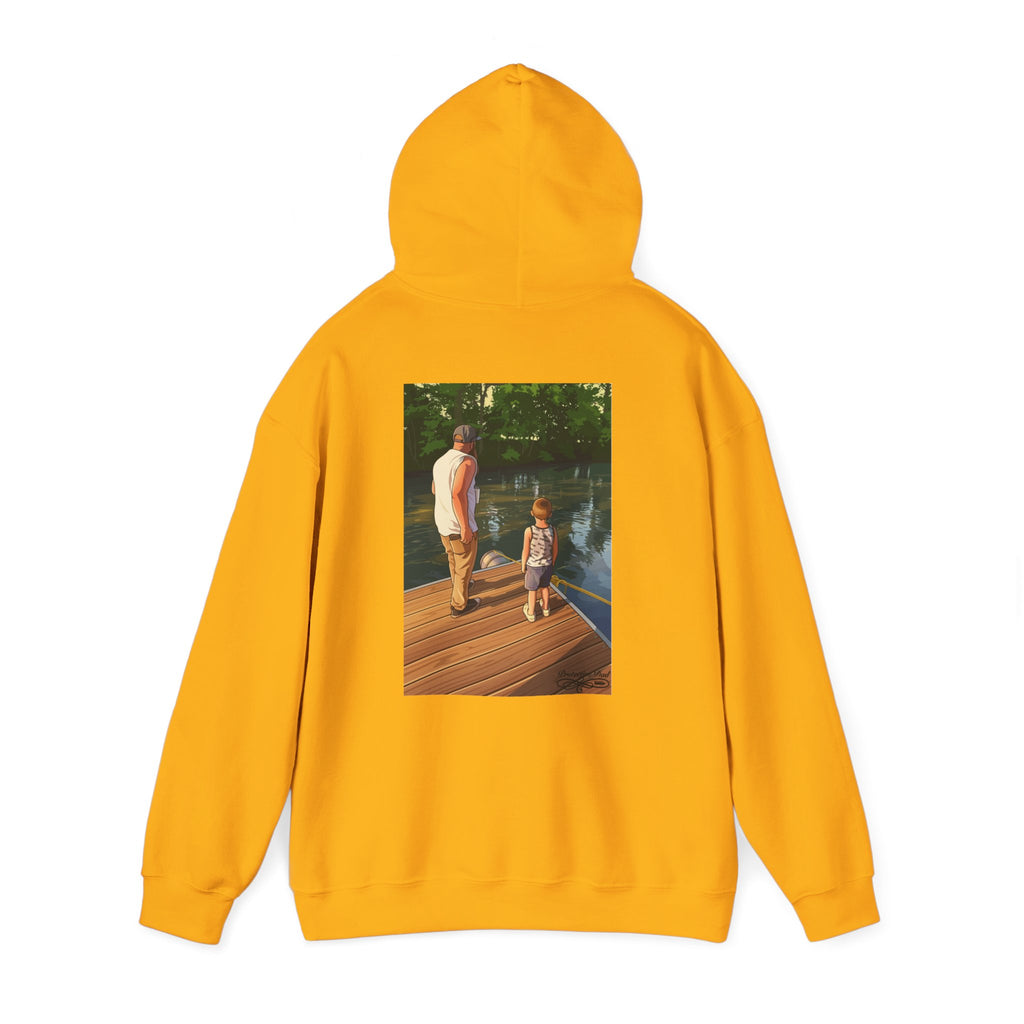 Protective Dad Father-n-Son Love Hoodie | He’s Protected Too