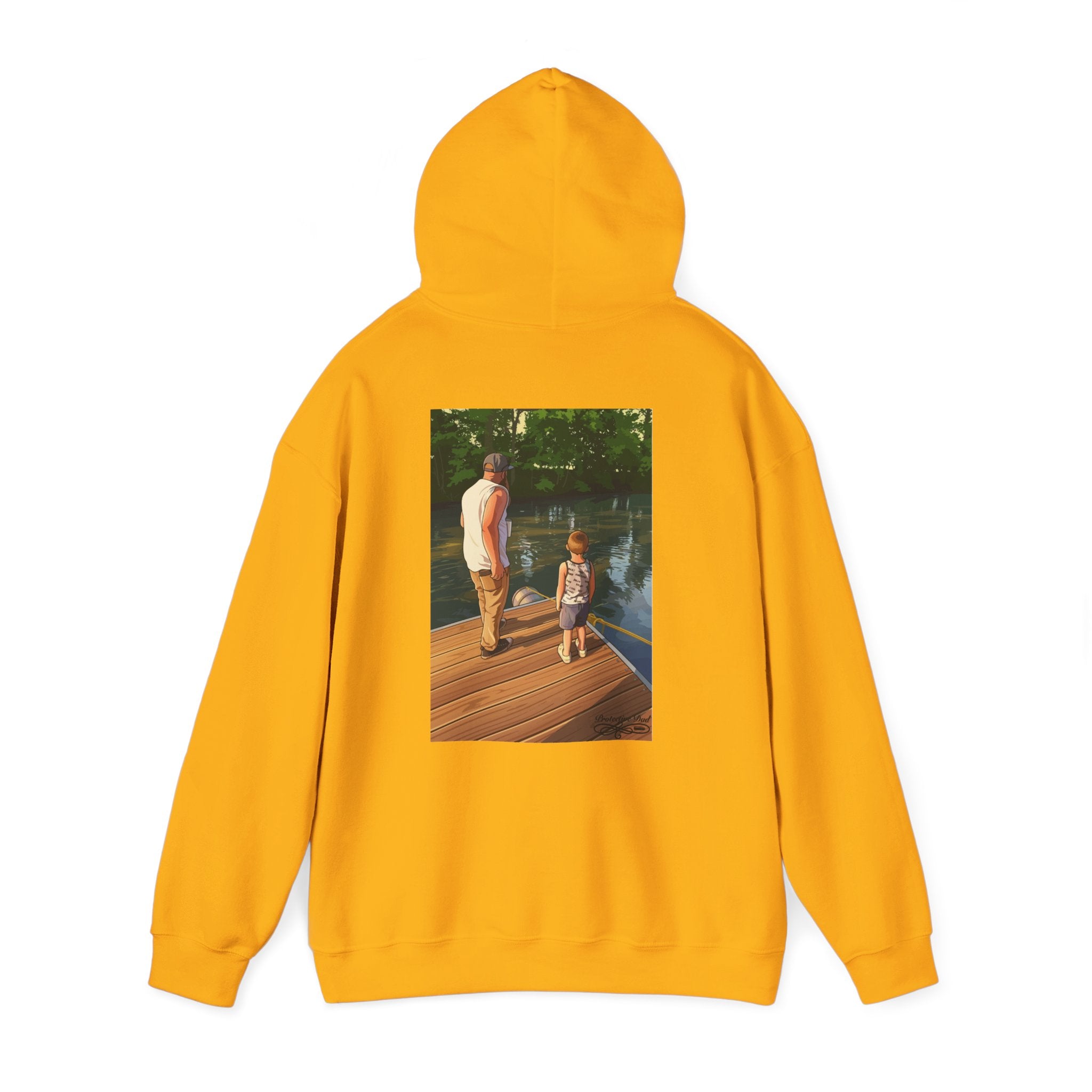 Protective Dad Father-n-Son Love Hoodie | He’s Protected Too