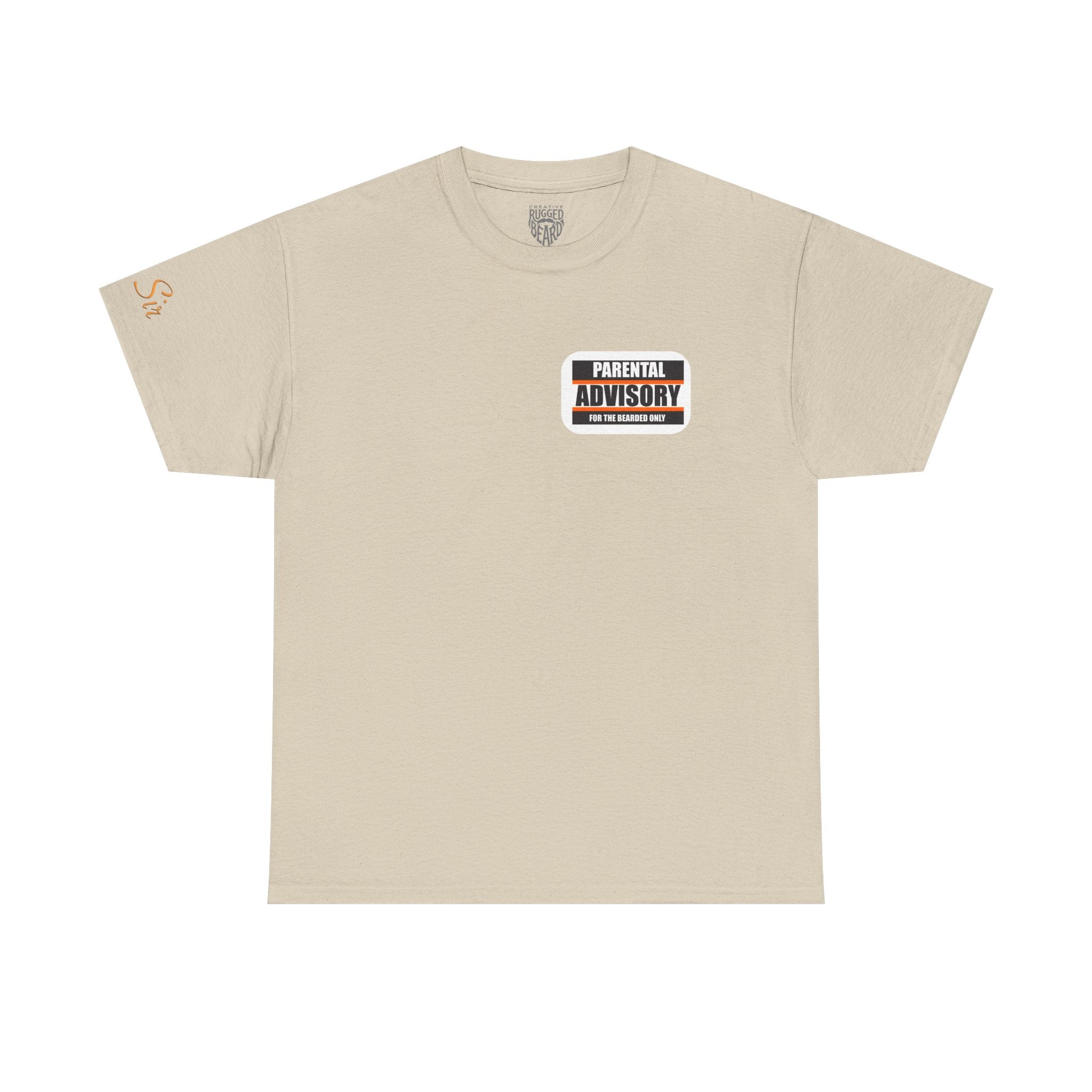 Nice Guitar-Yes Sir T-Shirt | Parental Advisory for the Bearded