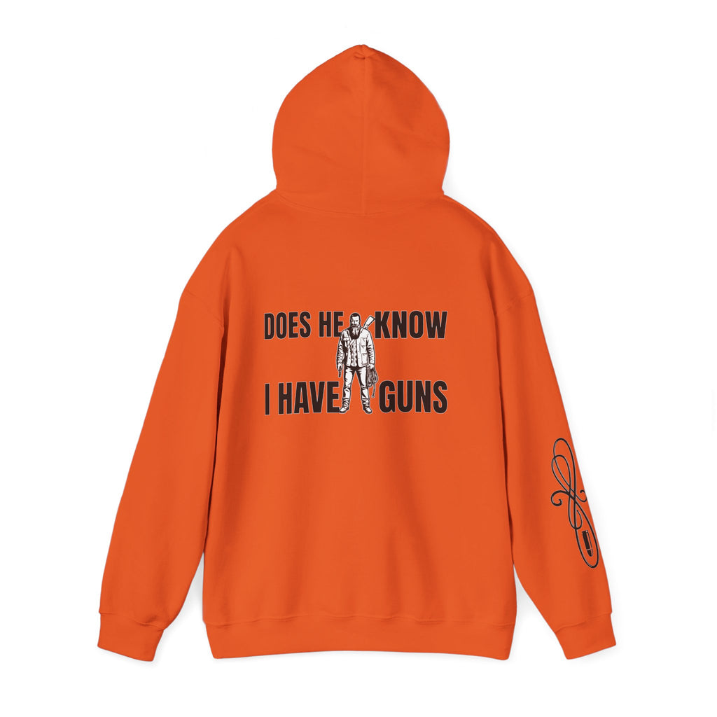 Protective Dad Does He Know Hoodie | Here’s Your Warning