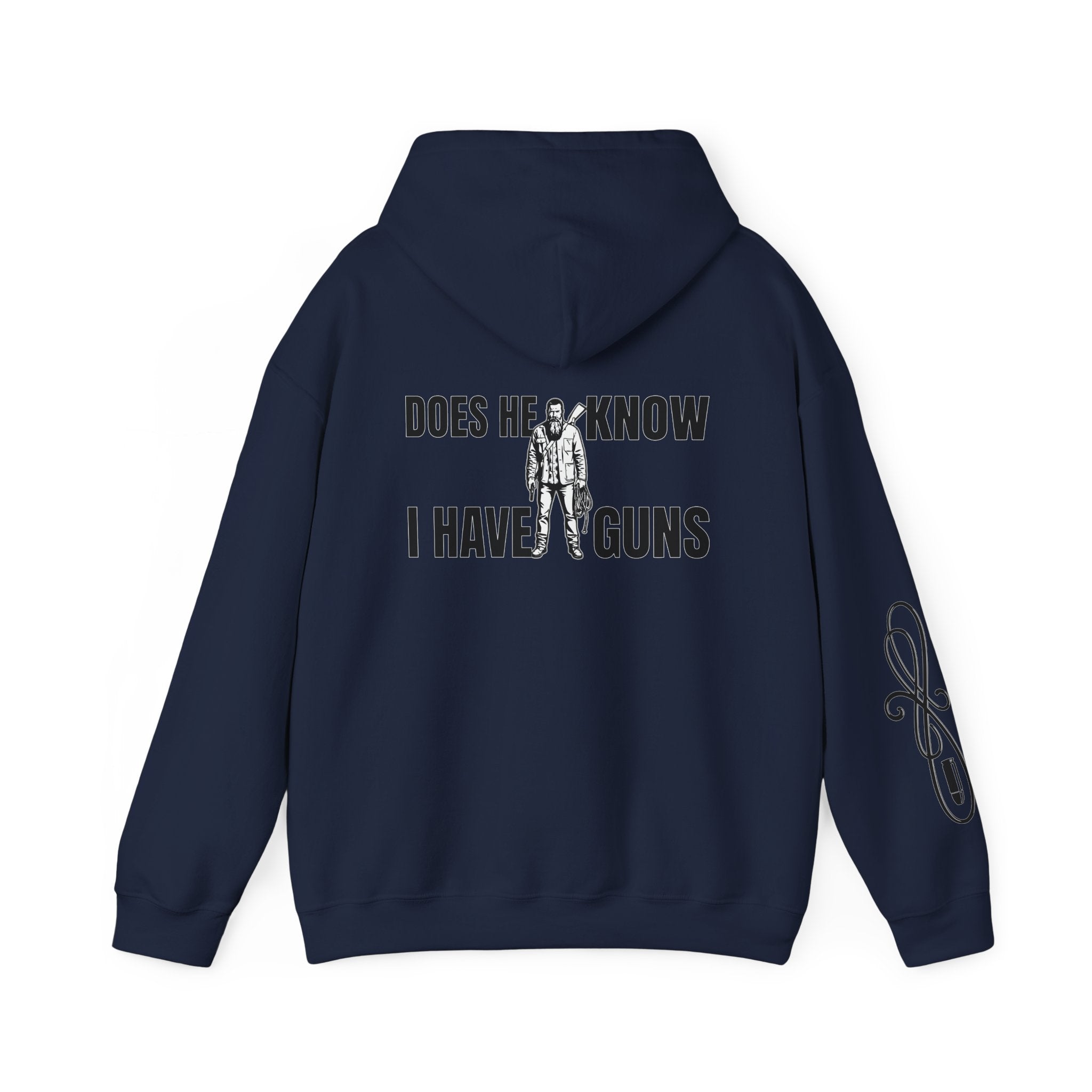 Protective Dad Does He Know Hoodie | Here’s Your Warning
