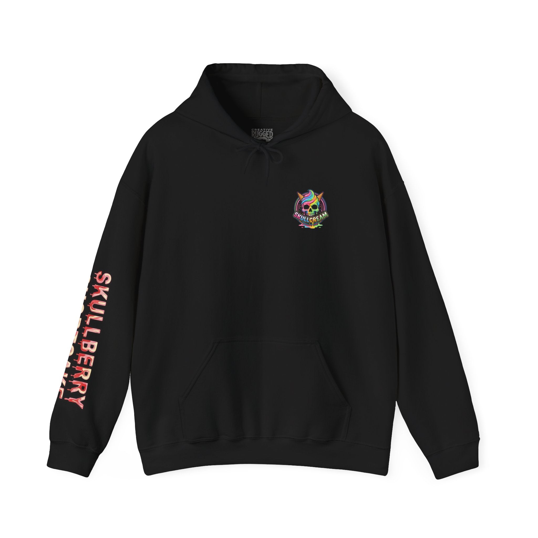 Skullcream-Skullberry Shortcake Hoodie | Dripping Skull Graphic