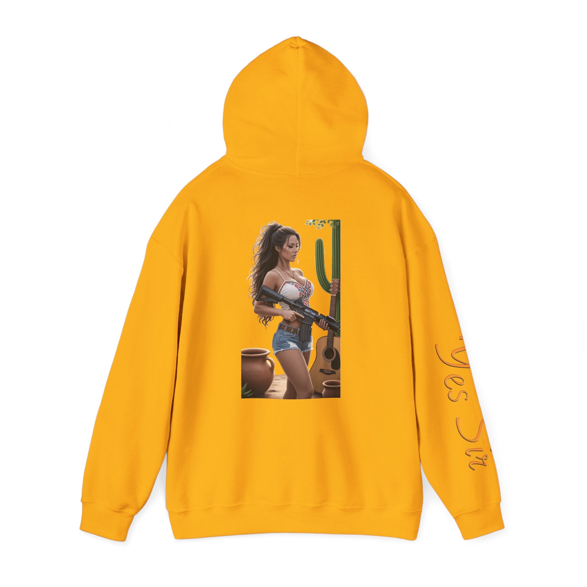 Nice Guitar- Yes Sir Hoodie | Parental Advisory  for the Bearded