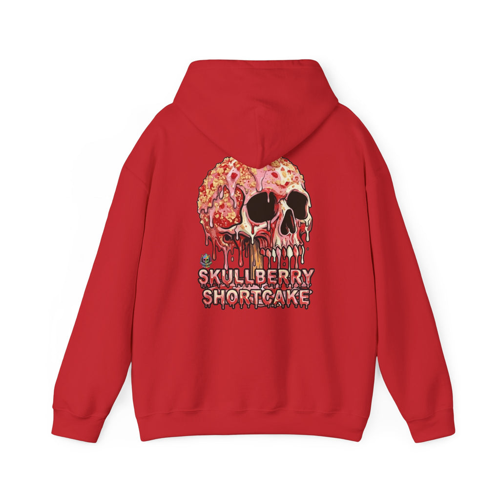 Skullcream-Skullberry Shortcake Hoodie | Dripping Skull Graphic
