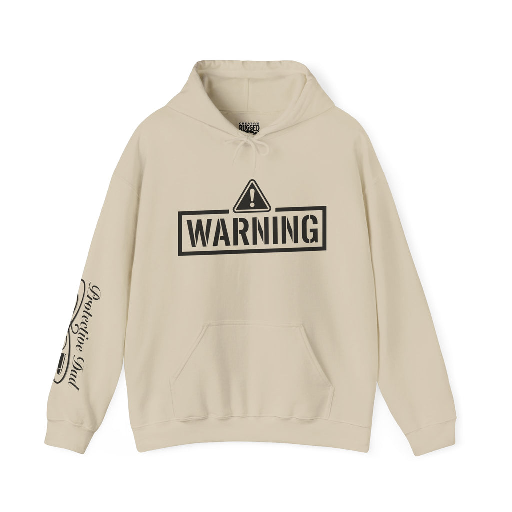 Protective Dad-Assault Rifles Hoodie | Here’s Your Warning
