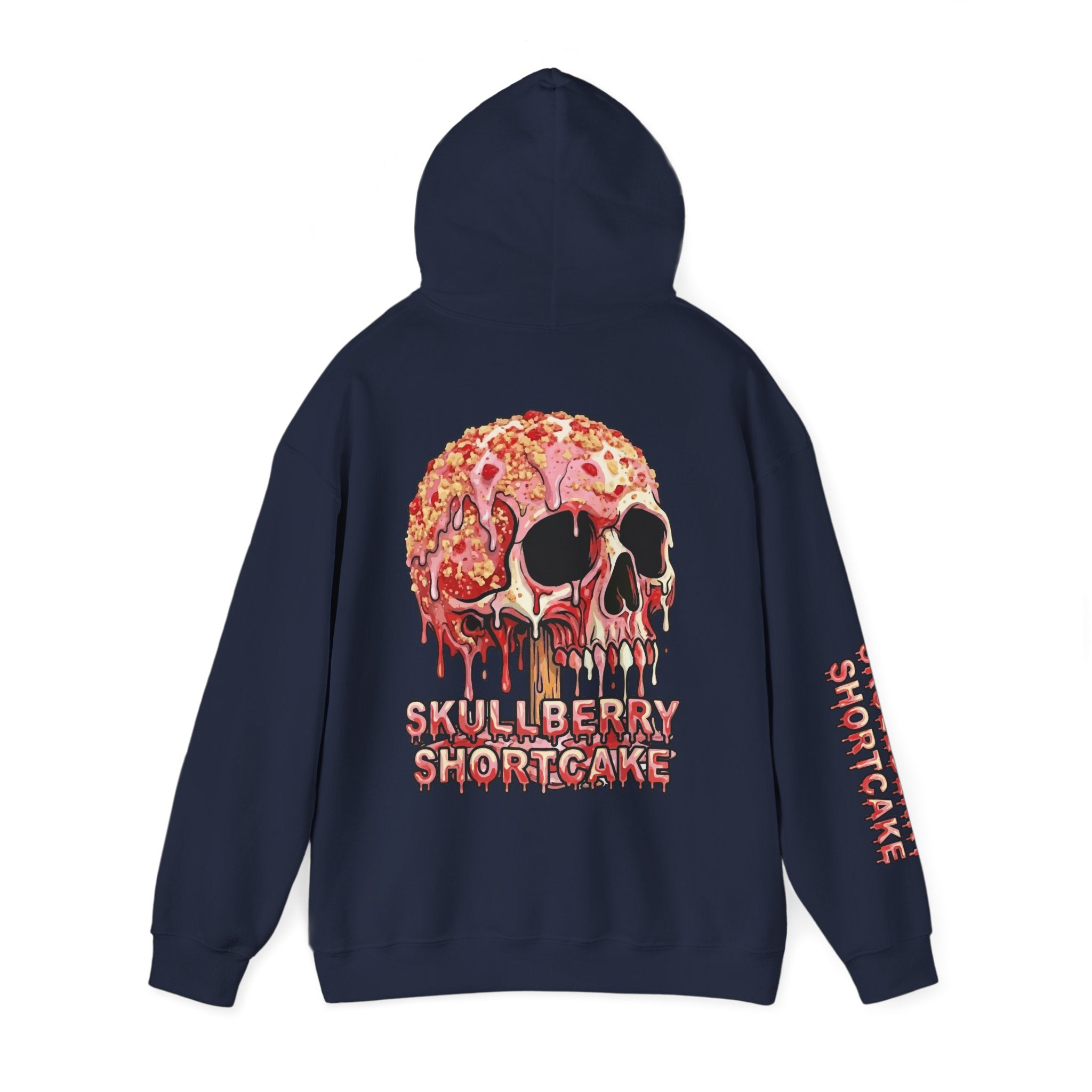 Skullcream-Skullberry Shortcake Hoodie | Dripping Skull Graphic