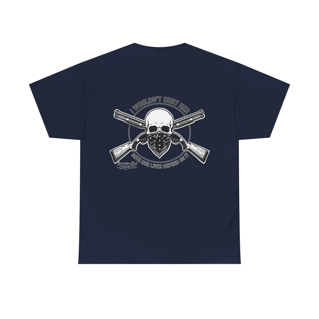 Protective Dad Shotguns T-Shirt | Here’s Your Warning