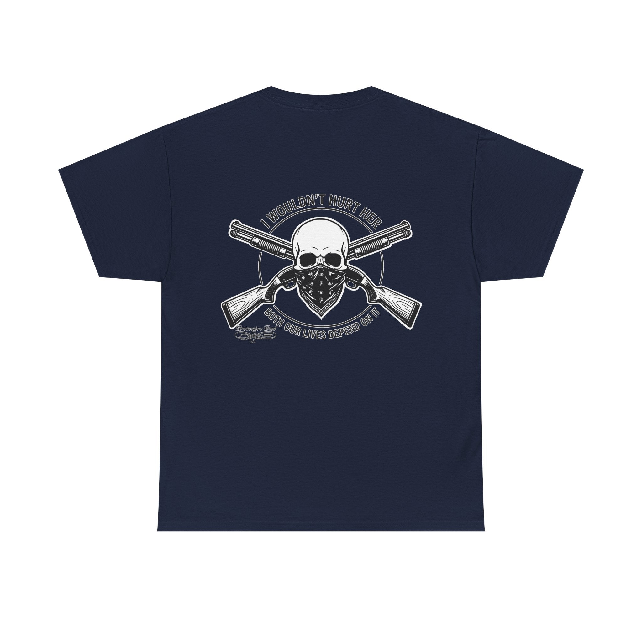 Protective Dad Shotguns T-Shirt | Here’s Your Warning