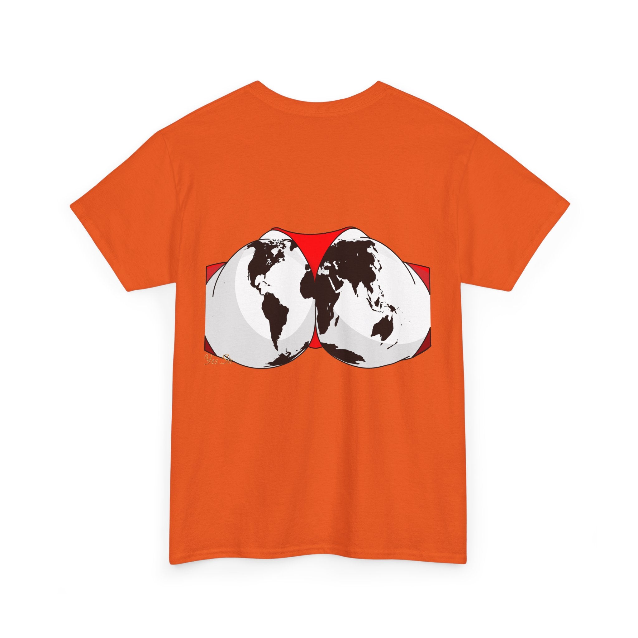 The World | Yes Sir T Shirt | Cherish It Graphic T Shirt